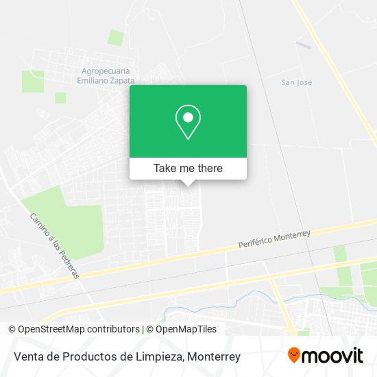 Venta de Productos de Limpieza map