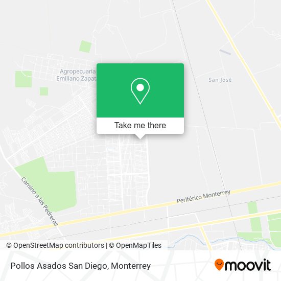 Pollos Asados San Diego map