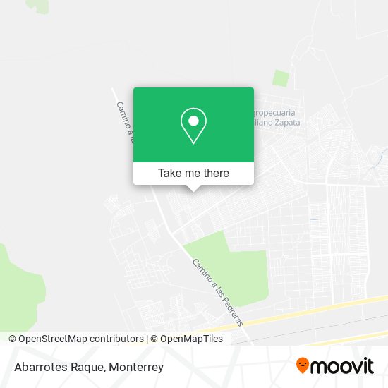 Abarrotes Raque map