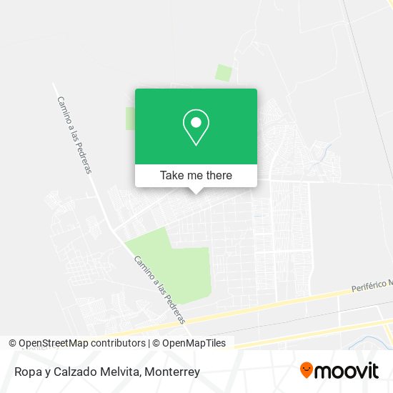 Ropa y Calzado Melvita map