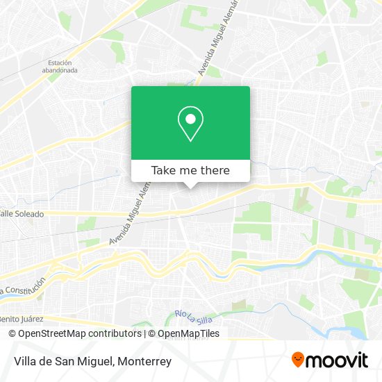 Mapa de Villa de San Miguel