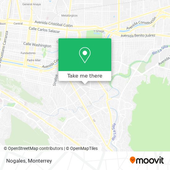 Nogales map