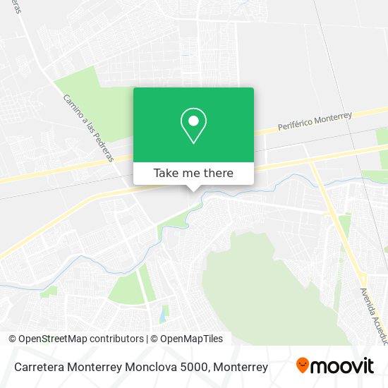 How to get to Carretera Monterrey Monclova 5000 in General Escobedo by Bus?