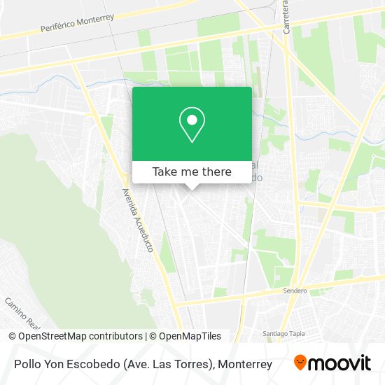 Pollo Yon Escobedo (Ave. Las Torres) map