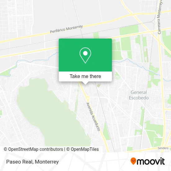Paseo Real map