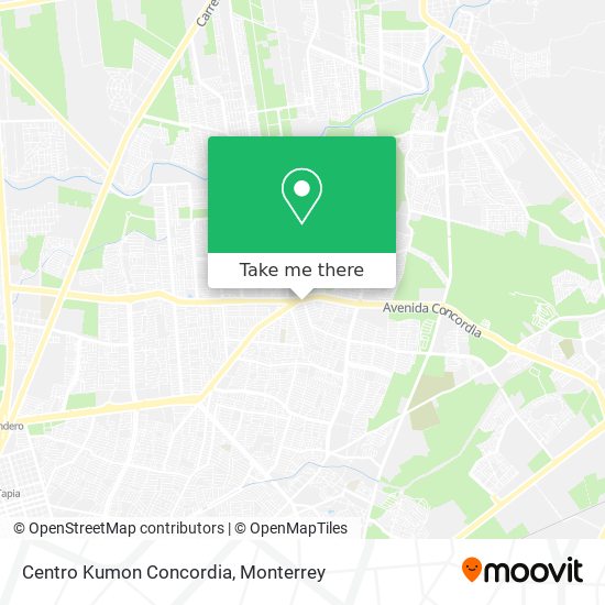 Mapa de Centro Kumon Concordia
