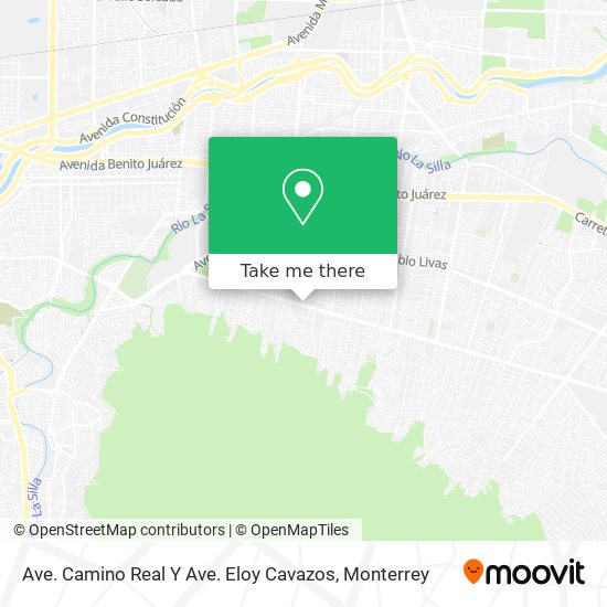 Ave. Camino Real Y Ave. Eloy Cavazos map