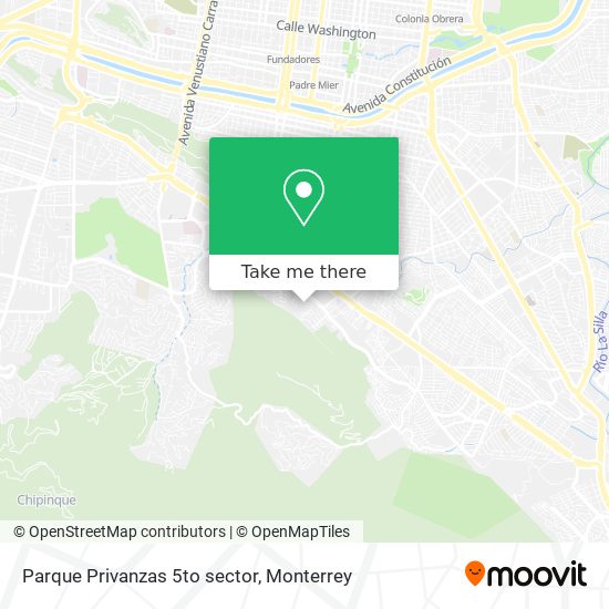 Parque Privanzas 5to sector map