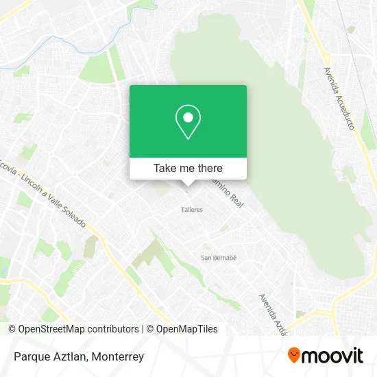 Mapa de Parque Aztlan