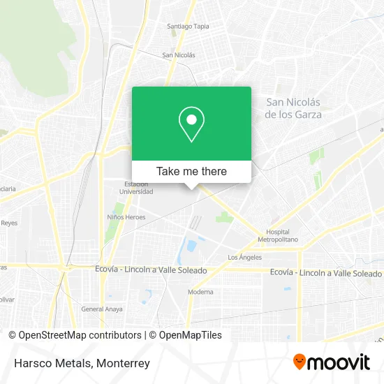 Harsco Metals map
