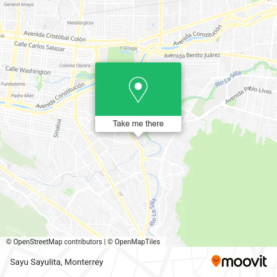 Mapa de Sayu Sayulita