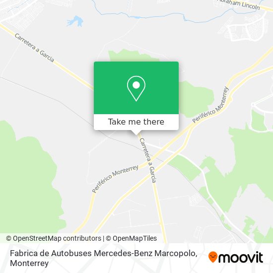 Fabrica de Autobuses Mercedes-Benz Marcopolo map