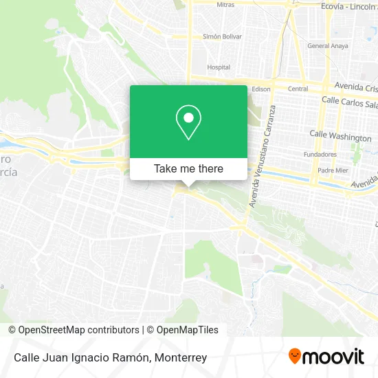 Calle Juan Ignacio Ramón map
