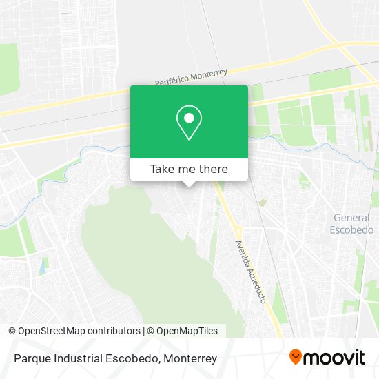 Parque Industrial Escobedo map