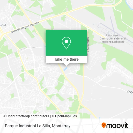 Parque Industrial La Silla map
