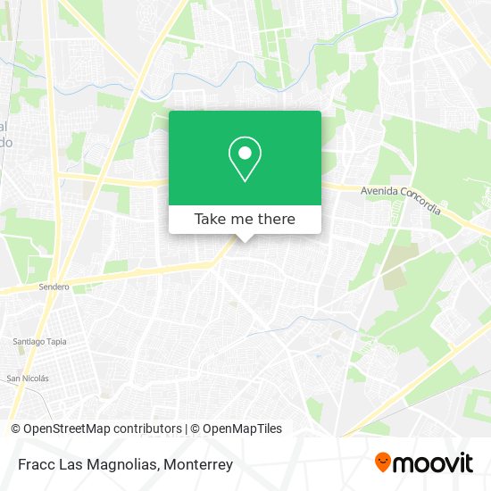 Mapa de Fracc Las Magnolias