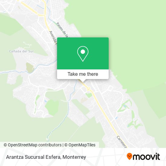 Arantza Sucursal Esfera map