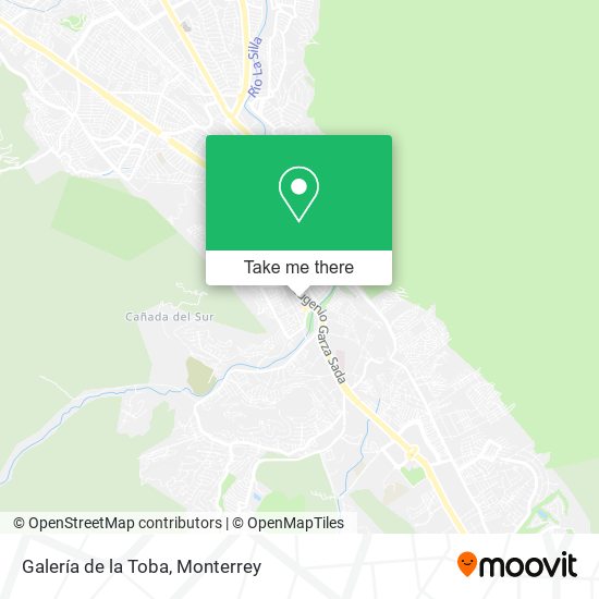 Galería de la Toba map