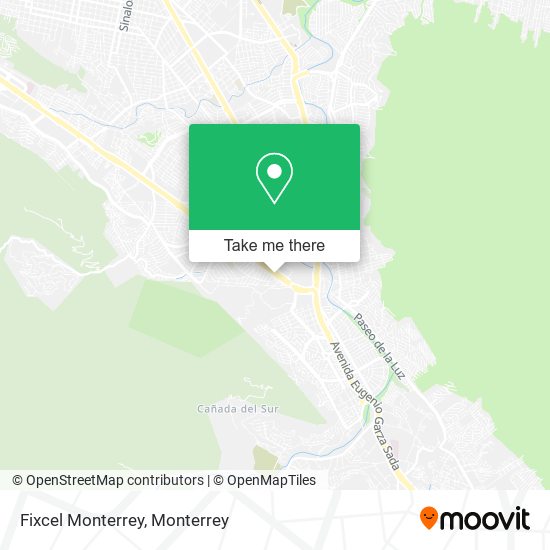 Fixcel Monterrey map