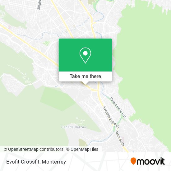 Evofit Crossfit map