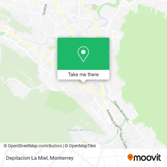Depilacion La Miel map
