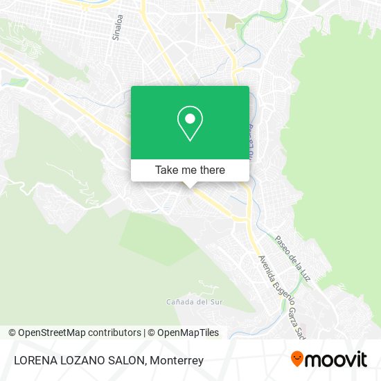 LORENA LOZANO SALON map