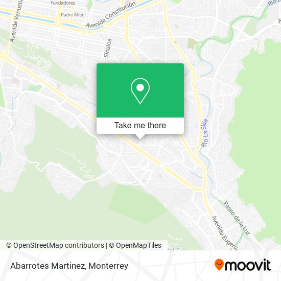 Abarrotes Martinez map