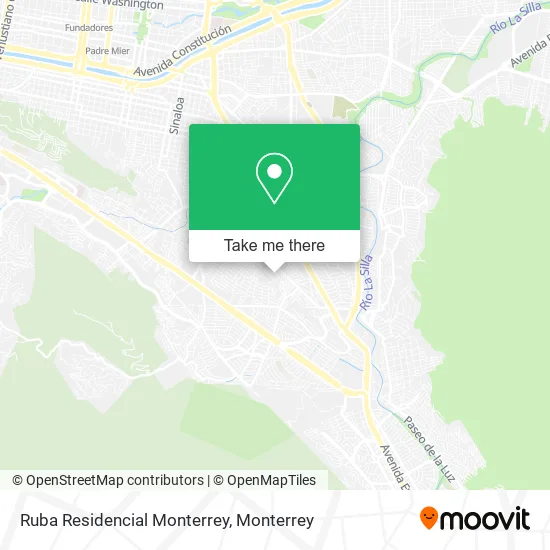 Ruba Residencial Monterrey map