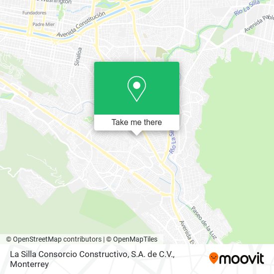 La Silla Consorcio Constructivo, S.A. de C.V. map