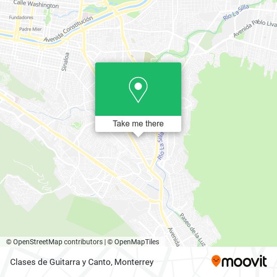 Clases de Guitarra y Canto map