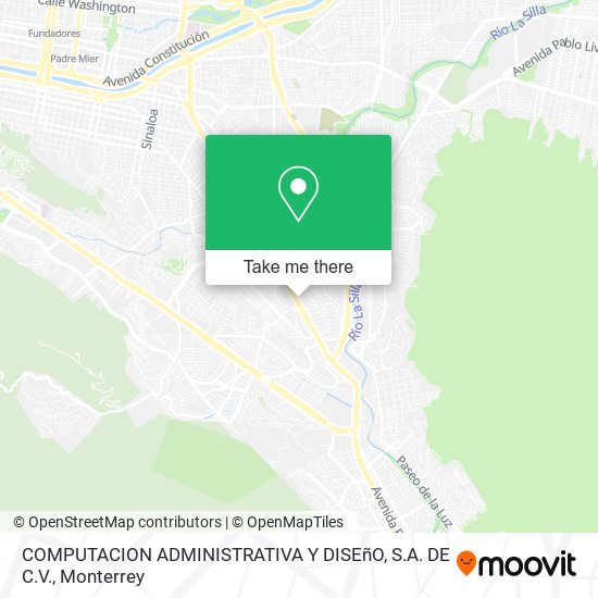 COMPUTACION ADMINISTRATIVA Y DISEñO, S.A. DE C.V. map