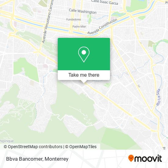 Bbva Bancomer map