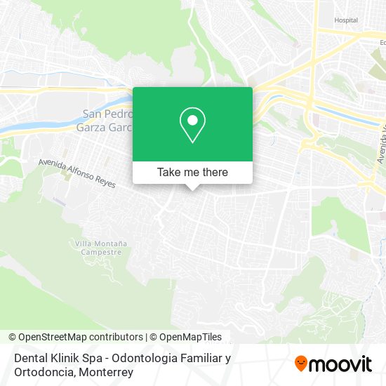 Mapa de Dental Klinik Spa - Odontologia Familiar y Ortodoncia