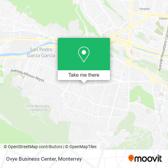 Mapa de Ovye Business Center