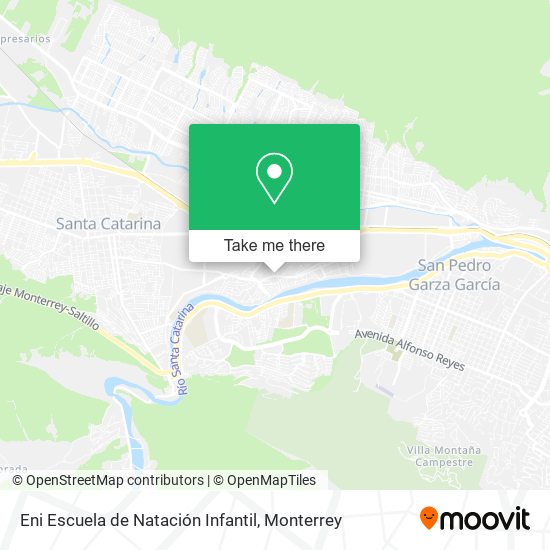 Eni Escuela de Natación Infantil map