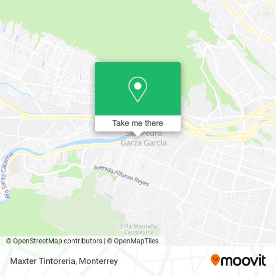 Maxter Tintoreria map