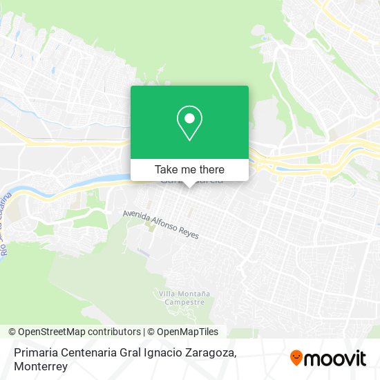 Primaria Centenaria Gral Ignacio Zaragoza map