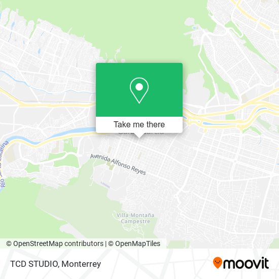 Mapa de TCD STUDIO