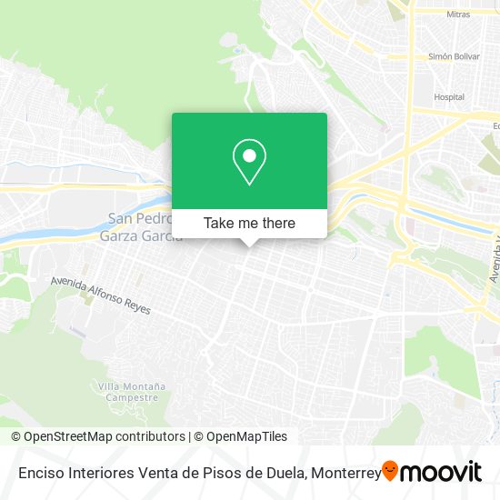 Mapa de Enciso Interiores Venta de Pisos de Duela