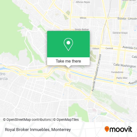 Mapa de Royal Broker Inmuebles