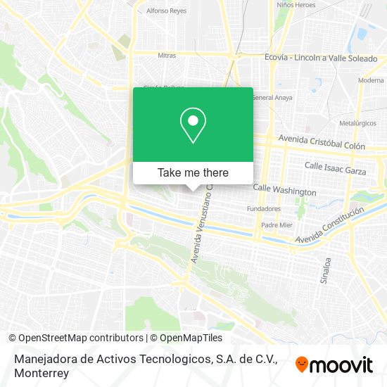 Manejadora de Activos Tecnologicos, S.A. de C.V. map