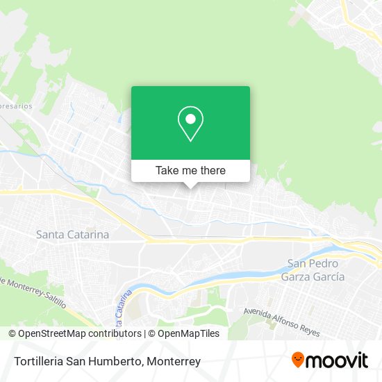 Tortilleria San Humberto map