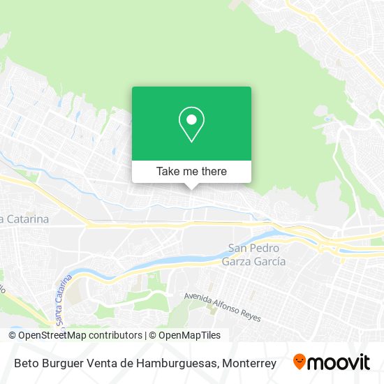 Beto Burguer Venta de Hamburguesas map