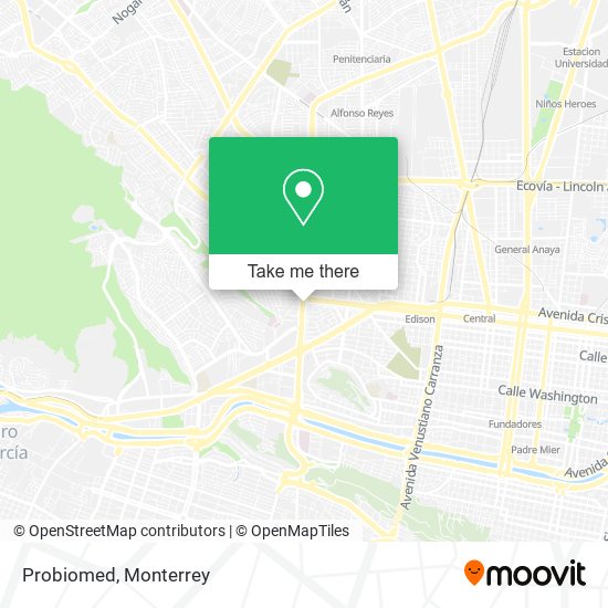 Mapa de Probiomed