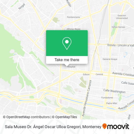Sala Museo Dr. Ángel Oscar Ulloa Gregori map