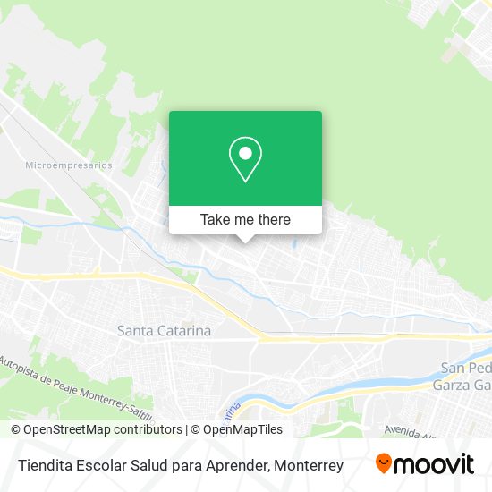 Tiendita Escolar Salud para Aprender map