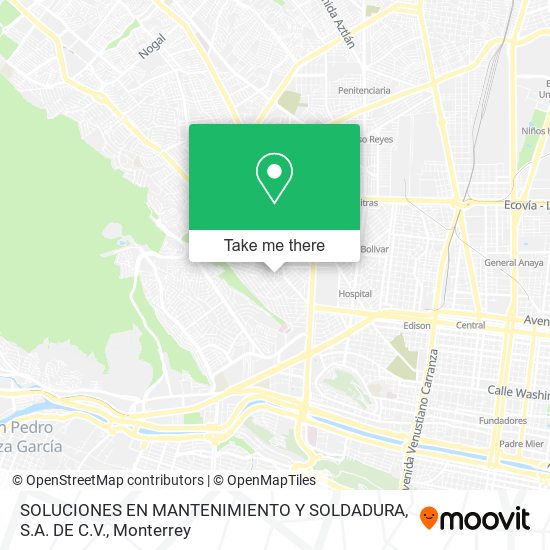 SOLUCIONES EN MANTENIMIENTO Y SOLDADURA, S.A. DE C.V. map
