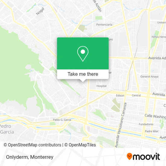 Onlyderm map