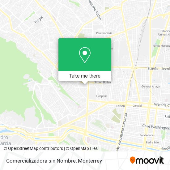 Comercializadora sin Nombre map