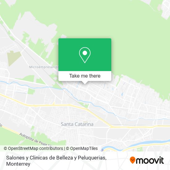 Salones y Clinicas de Belleza y Peluquerias map